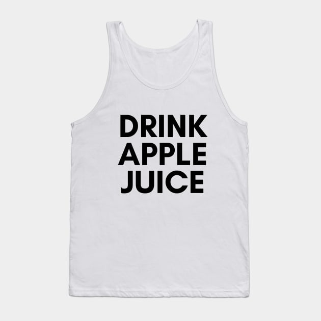 Drink Apple Juice Tank Top by Fanek